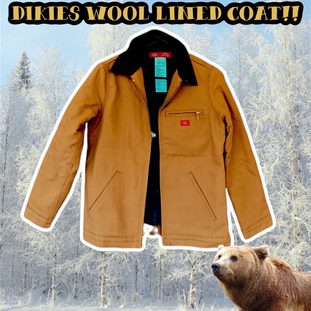 OU NWOT Dickies Duck Blanket Lined Jacket X-SMALL